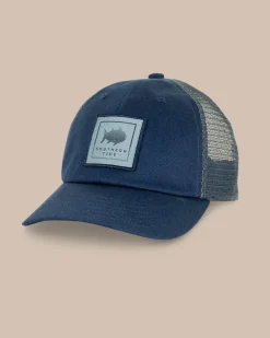 Southern Tide Youth Gradient Skipjack Trucker Hat Navy Store