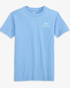 Southern Tide Youth Skipping Jacks Fill T-Shirt Ocean Channel Best Sale